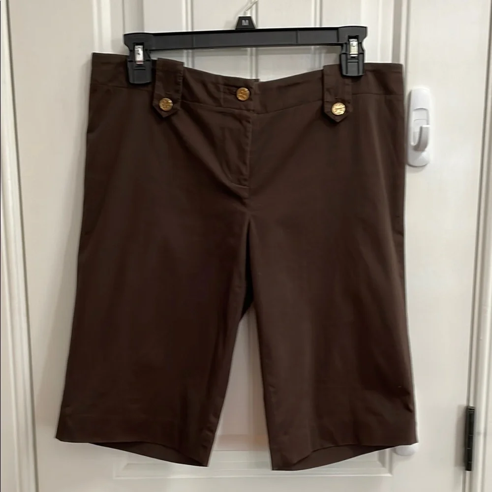 🤎TORY BURCH Brown Women's Walking Shorts